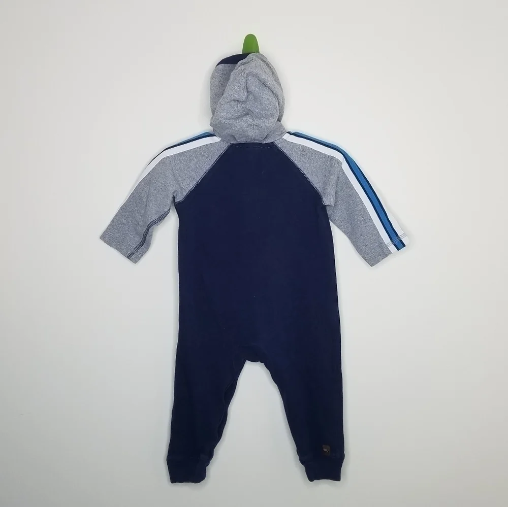 Tea Collection Hood Romper 9-12m